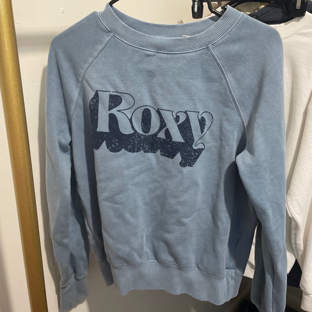 Roxy Light Blue Crewneck